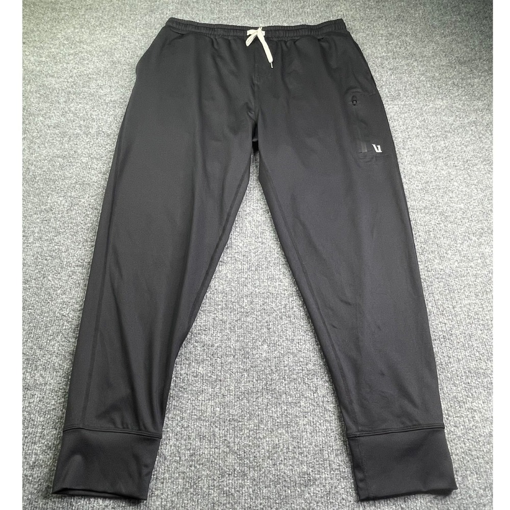 Vuori Jogger Pants Mens Large‎ Black Performance Training Athletic Sweatpants